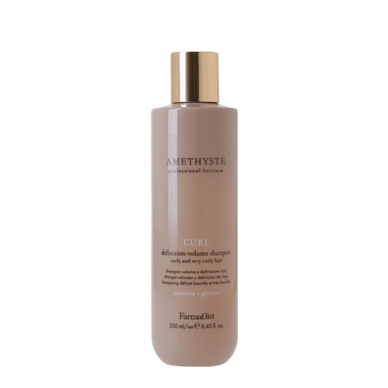 Farmavita Amethyste Curl Definition-Volume Shampoo 250ml- shampoing cheveux bouclés