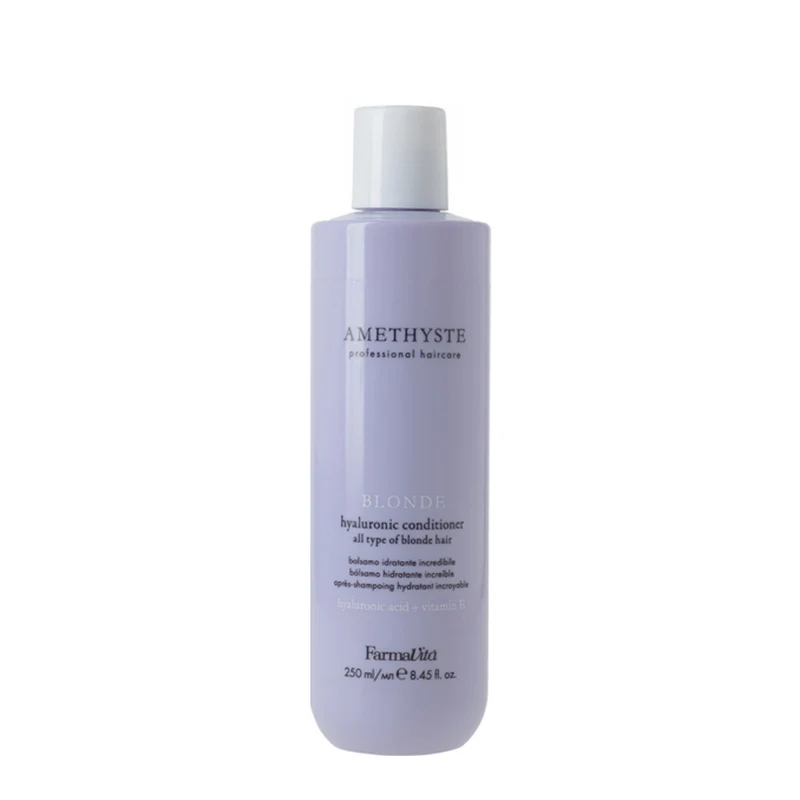 Farmavita Amethyste Blonde Hyaluronic Conditioner 250ml - conditionneur cheveux blonds