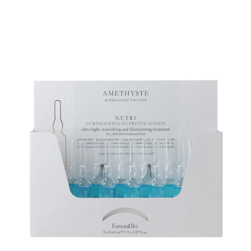 Amethyste Nutri Luminescence Nutri Lotion 12x8ml - soin brillance illuminateur