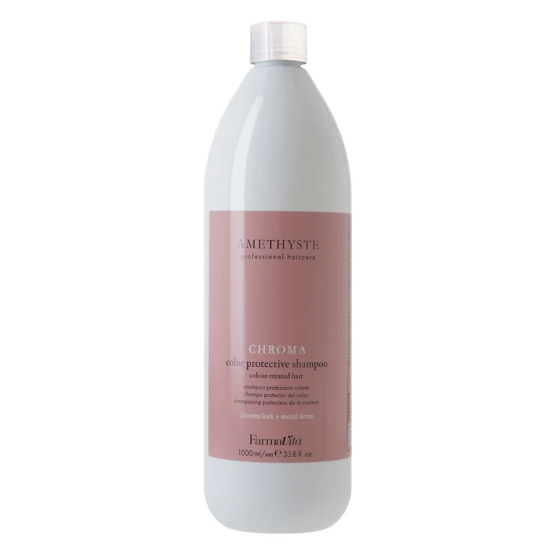 Farmavita Amethyste Chroma Color Protective Shampoo 1000ml - shampoing cheveux colorés