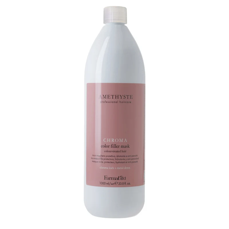 Farmavita Amethyste Chroma Color Filler Mask 1000ml - masque cheveux colorés