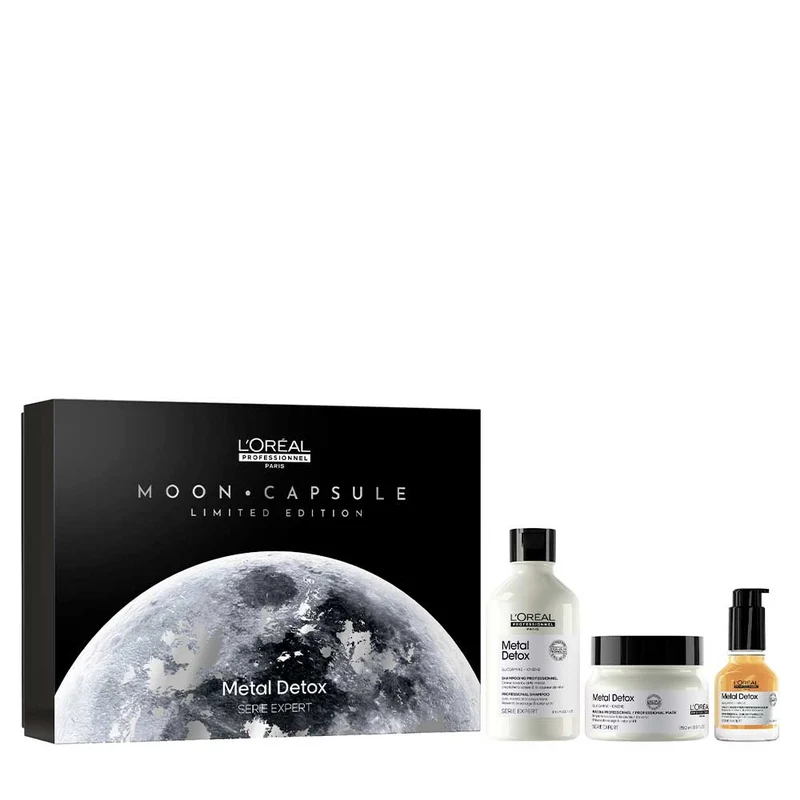 L'Oreal Moon Capsule Limited Edition Metal Detox - coffret de Noël