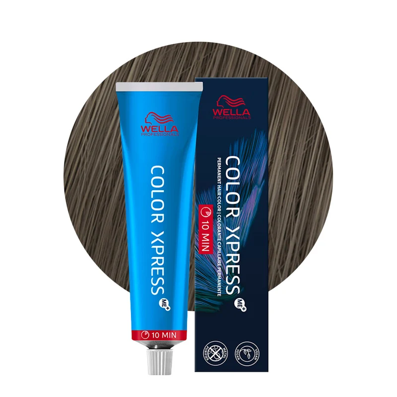 Wella Color Xpress 5/1 Marron Clair Cendré 60ml - coloration permanente rapide
