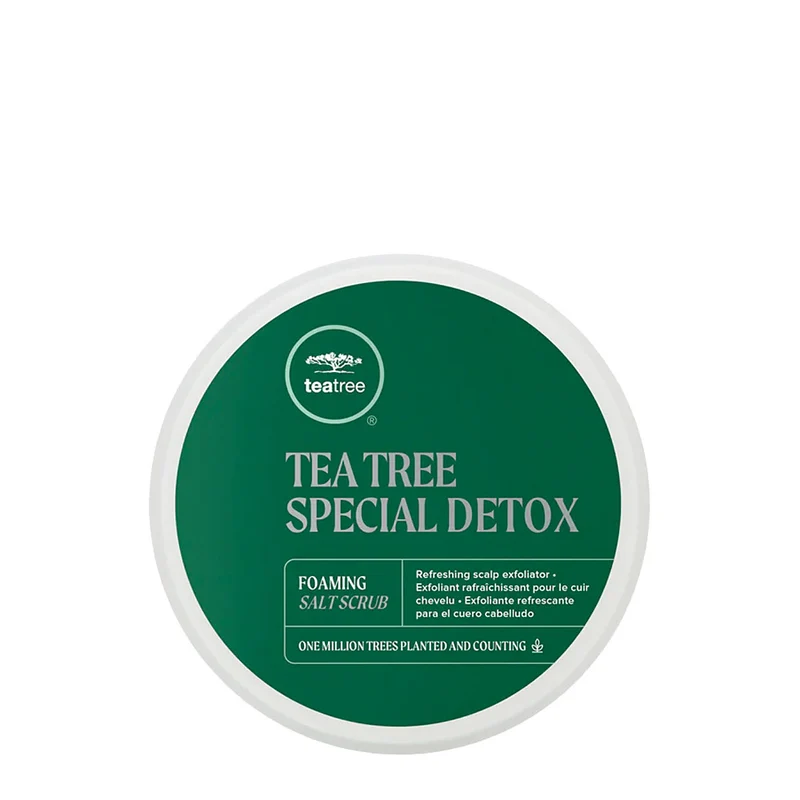 Paul Mitchell Tea Tree Special Detox Foaming Salt Scrub 184gr - gommage exfoliant et purifiant pour le cuir chevelu