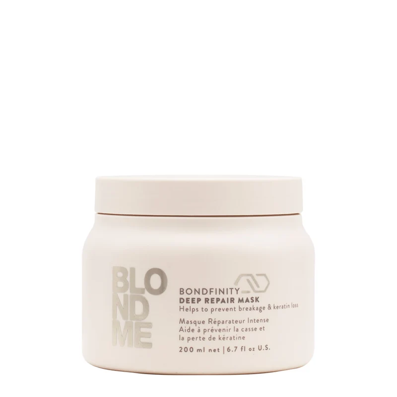 Schwarzkopf BlondMe Bond Repair Nourishing Mask 200ml - masque nourrissant réparateur