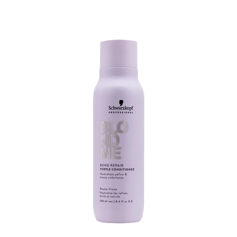 Schwarzkopf BlondMe Bond Repair Purple Conditioner 250ml - conditionneur violet réparateur