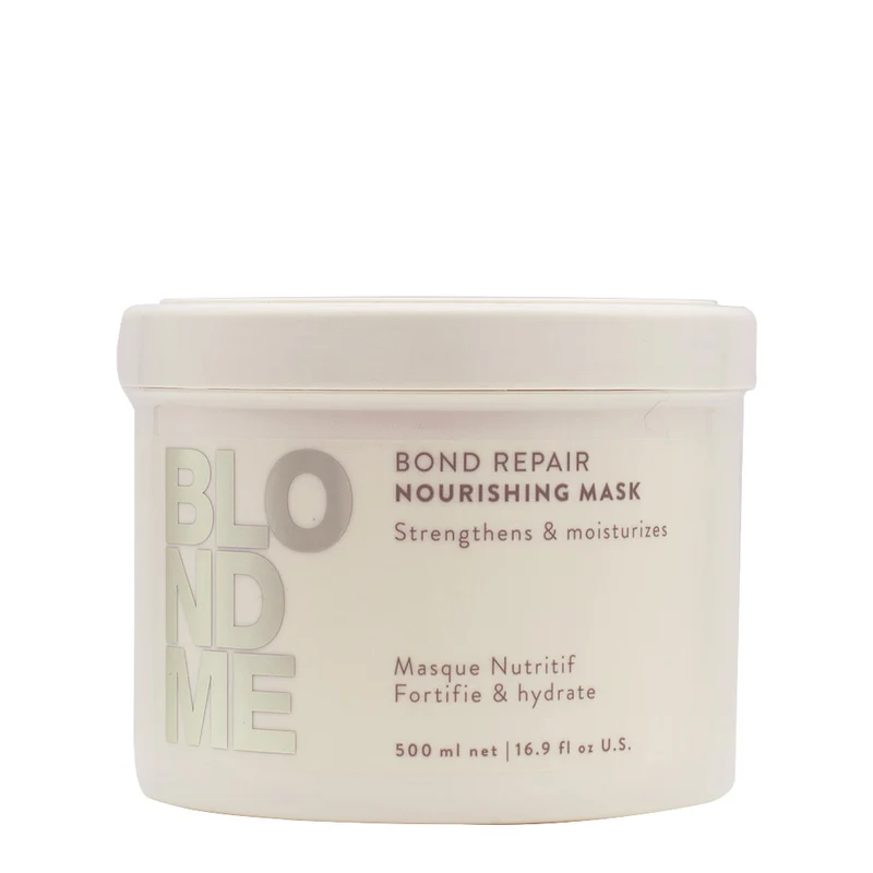 Schwarzkopf BlondMe Bond Repair Nourishing Mask 500ml - masque nourrissant réparateur