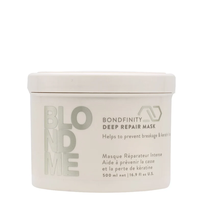 Schwarzkopf BlondMe Bondfinity DeepRepair Mask 500ml - masque réparateur intense