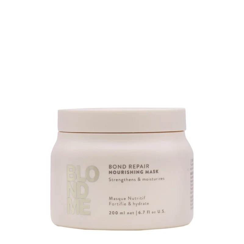 Schwarzkopf BlondMe Bond Repair Nourishing Mask 200ml - masque nourrissant réparateur