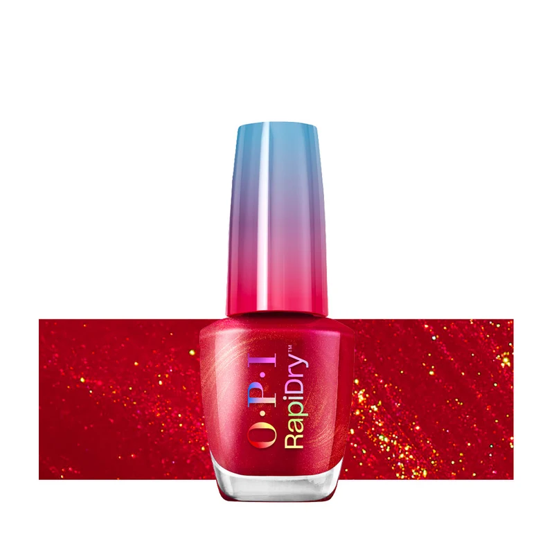 OPI Rapidry Red-y in Snow Time 9ml - vernis à ongles à séchage rapide