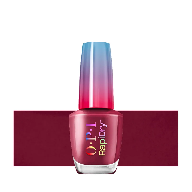 OPI Rapidry So Berry Quick 9ml - vernis à ongles à séchage rapide rouge