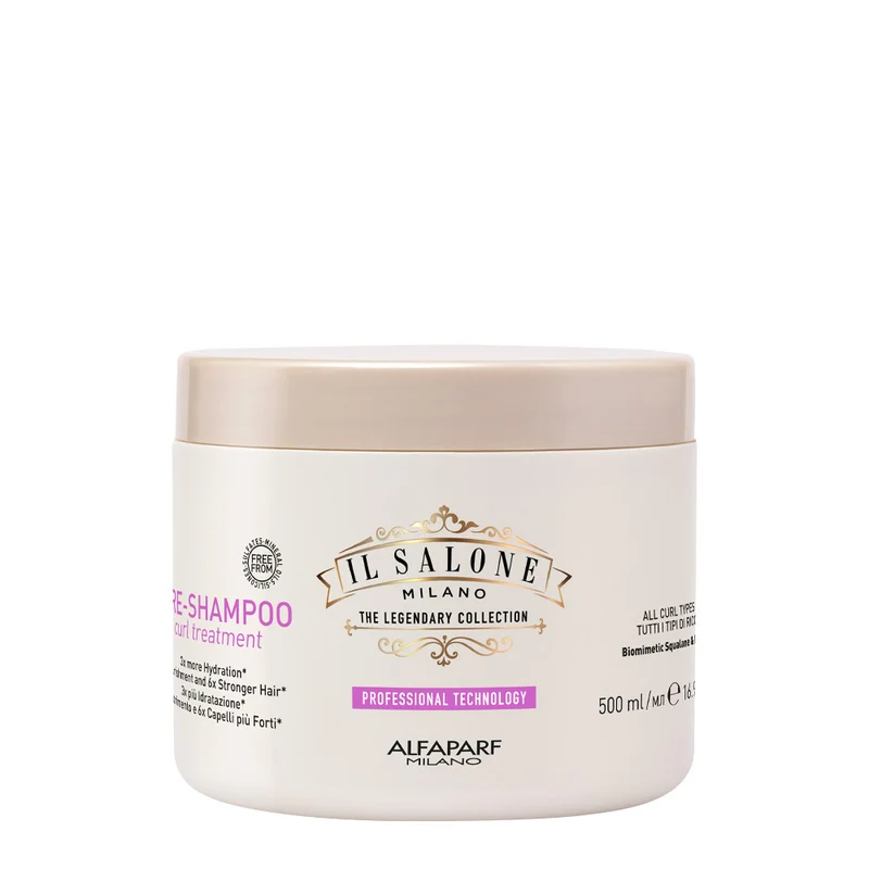 Alfaparf Milano Il Salone Curls Pre-Shampoo Treatment 500ml - soin pré-shampooing pour cheveux bouclés