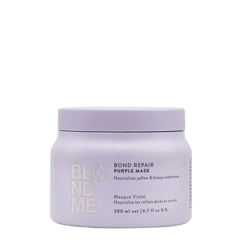 Schwarzkopf BlondMe Bond Repair Purple Mask 200ml - masque violet réparateur