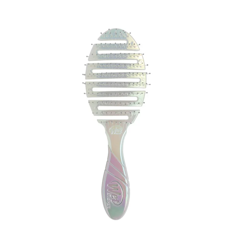 WetBrush Flex Dry Iridiscent Icon Silver - brosse souple