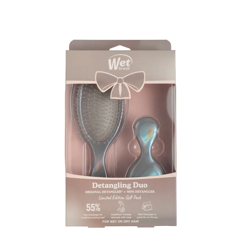 Wetbrush Detangling Duo Chrome - coffret de brosses