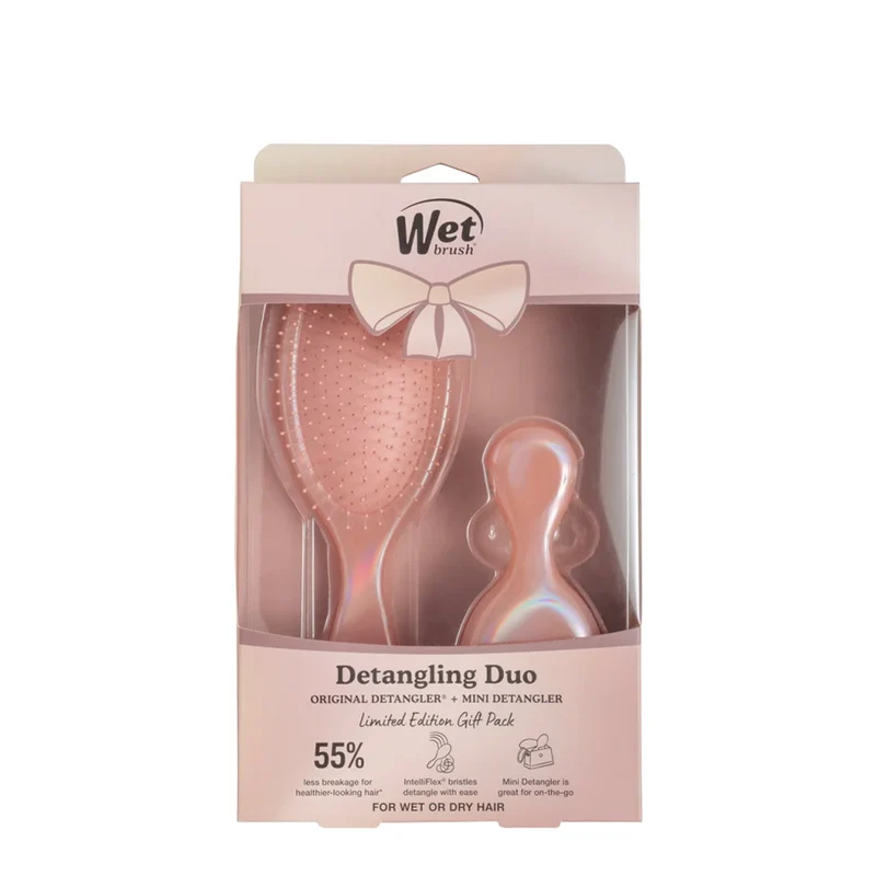Wetbrush Detangling Duo Bronze - coffret de brosses