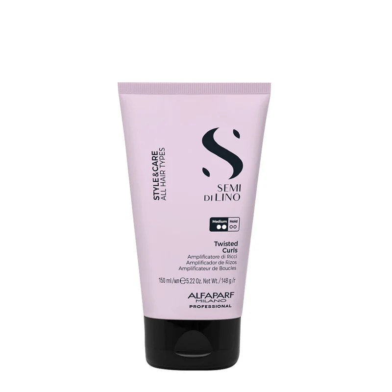 Alfaparf Milano Semi Di Lino Style&Care Twisted Curls 150ml - crème définition boucles