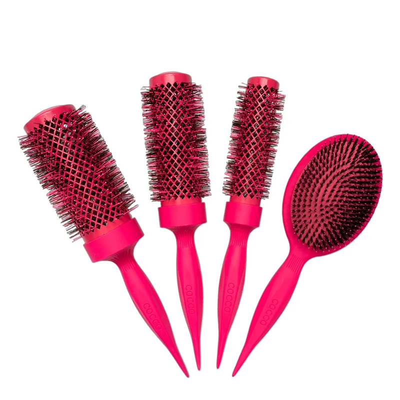 Cocco Aura Brush Set Rose 4pcs - set de brosses