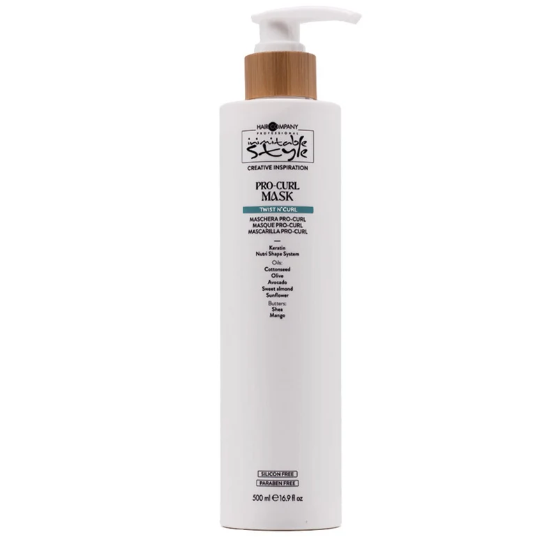 Hair Company Inimitable Style Pro-Curl Mask 500ml - masque régénérant boucles