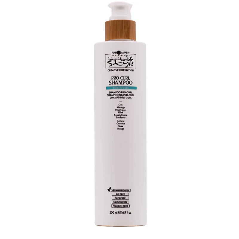 Hair Company Inimitable Style Pro-Curl Shampoo 500ml - shampoing définition boucles