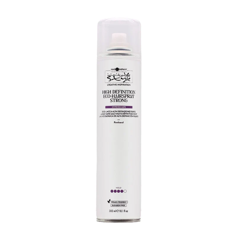 Hair Company Inimitable Style High Definition Eco-Hairspray Strong 300ml – laque tenue forte