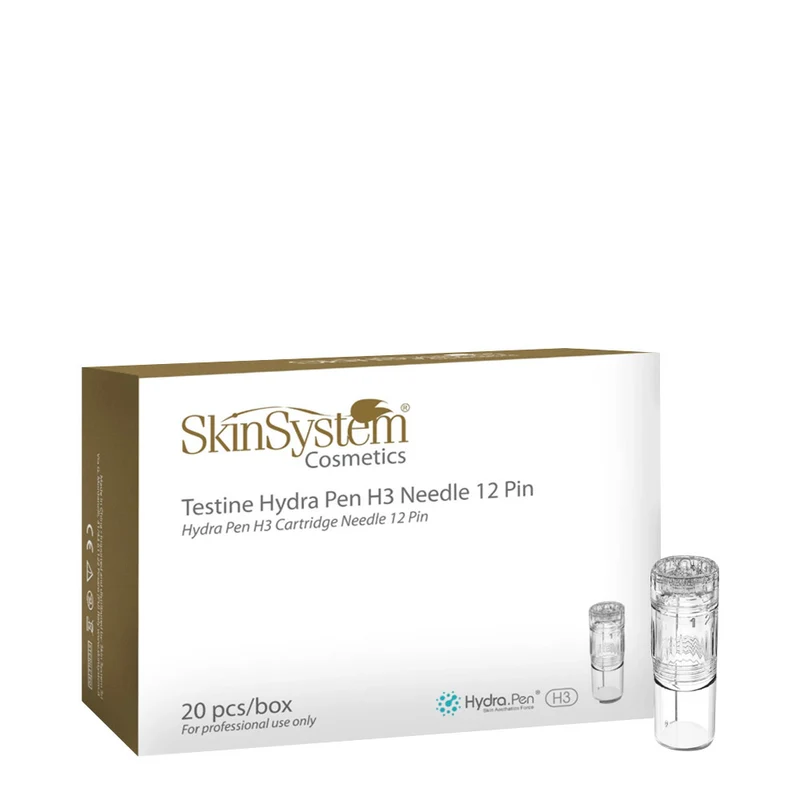 SkinSystem Hydra Pen H3 Cartridge Needle 12 Pin - têtes pour dispositif hydrapen