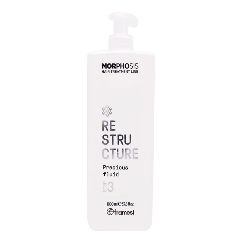 Framesi Morphosis Restructure Precious Fluid Step 3 1000ml - traitement intensif dompteur