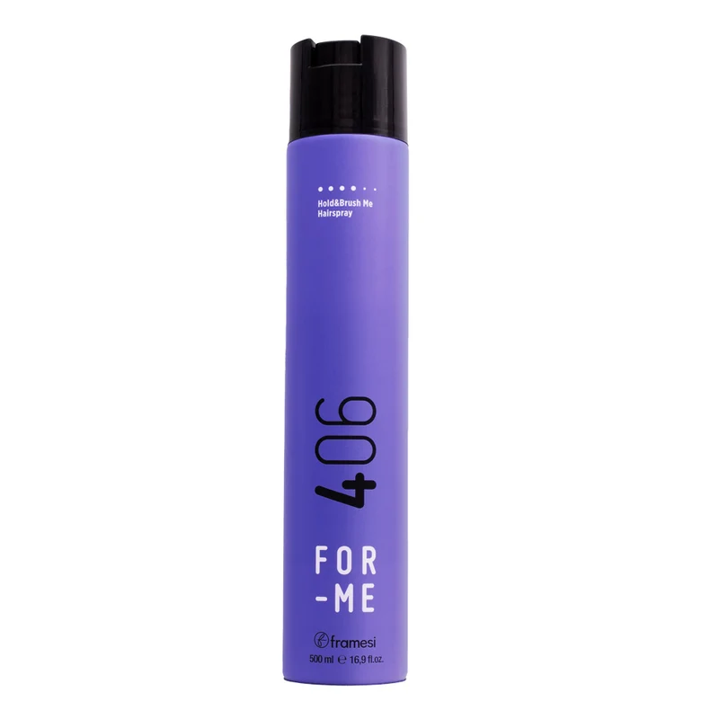 Framesi For-Me 406 Hold&Brush Me Hairspray 500ml - laque remodelable tenue forte