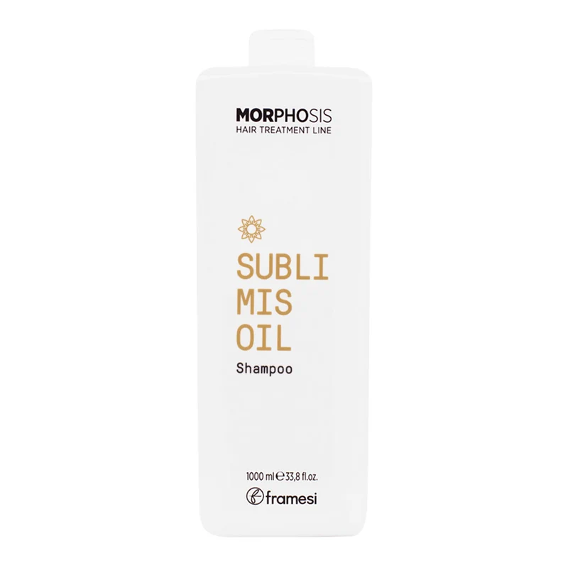 Framesi Morphosis Sublimis Oil Shampoo 1000ml - shampoing hydratant cheveux secs et déshydratés