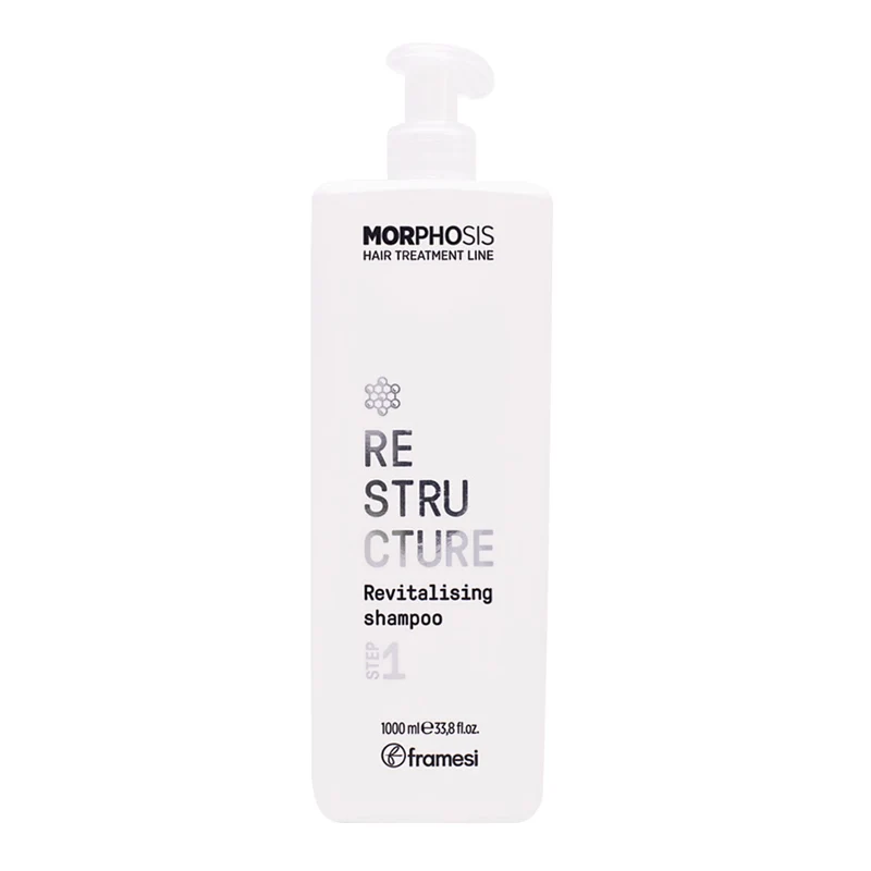 Framesi Morphosis Restructure Revitalizing Shampoo Step 1 1000ml - shampooing régénérant