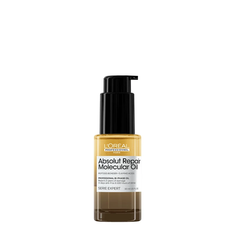 L'Oreal Professionnel Paris Serie Expert Absolut Repair Molecular Oil 30ml - huile cheveux abîmés