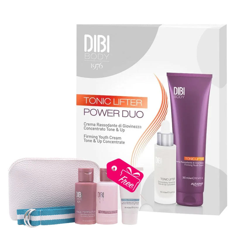 Dibi Milano Tonic Lifter Power Duo Collection Kit Corpo Tonificante + Hydra Perfection Beauty Collection OMAGGIO