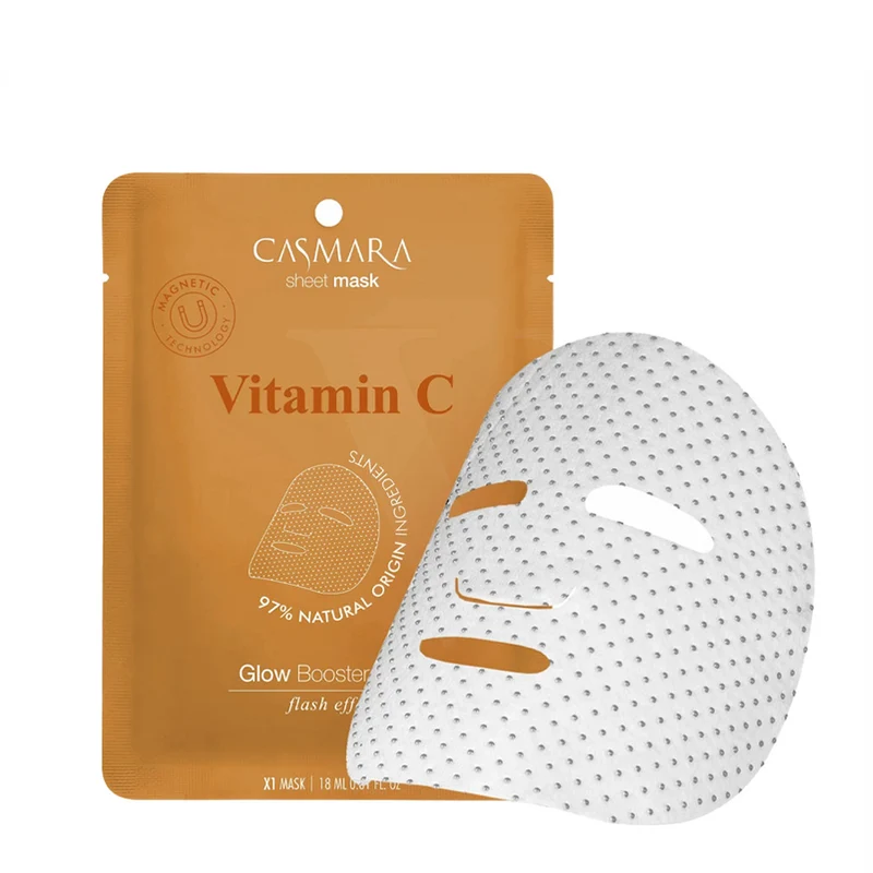 Casmara Glow Booster Mask Vitamin C 10pcs - masque tissu illuminant