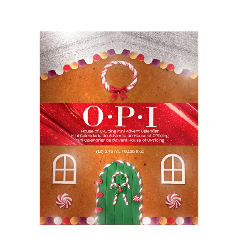 OPI Nail Lacquer Holiday 25 Good Enough To Treat 12x3.75ml - mini calendrier de l'avent