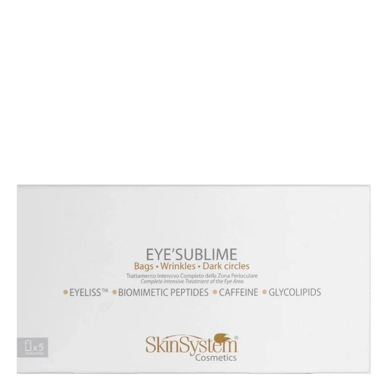 SkinSystem Eye 'Sublime Bags Wrikles Fark Circles 5 ampoules - soin contour des yeux