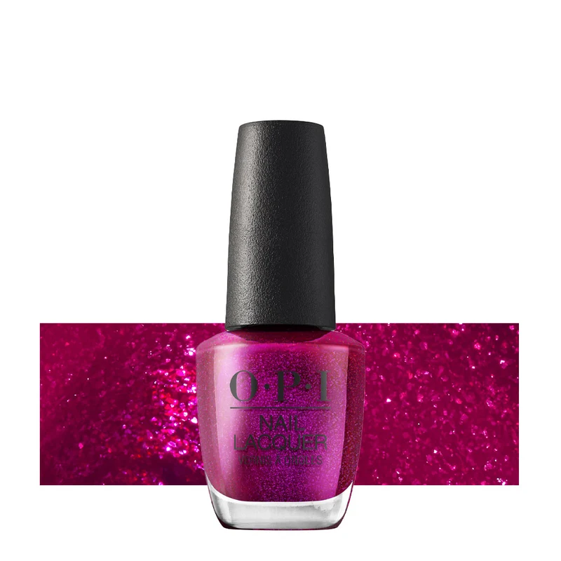 OPI Nail Laquer Holiday 25 Berry and Bright 15ml - vernis à ongles rouge OPI