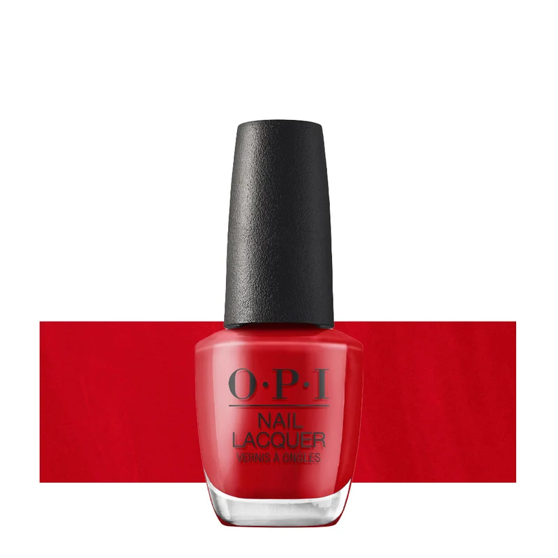 OPI Nail Laquer Holiday 25 Red Velvet Vixen 15ml - vernis à ongles rouge OPI