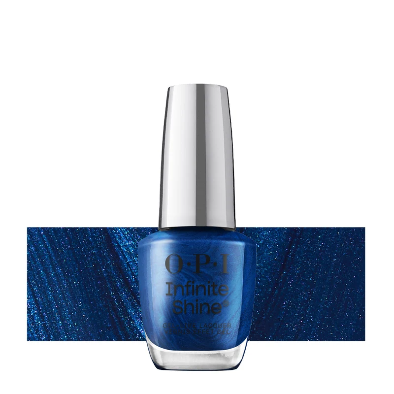 OPI Infinite Shine Holiday 25 Good Enough To Treat Sneak-a-Blue Candy 15ml - vernis à ongles longue durée
