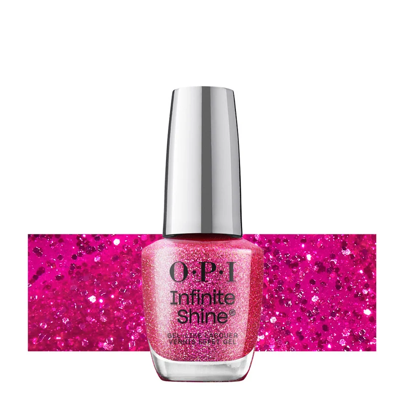 OPI Infinite Shine Holiday 25 Good Enough To Treat Candy 4 My Sweet Tart 15ml - vernis à ongles longue durée