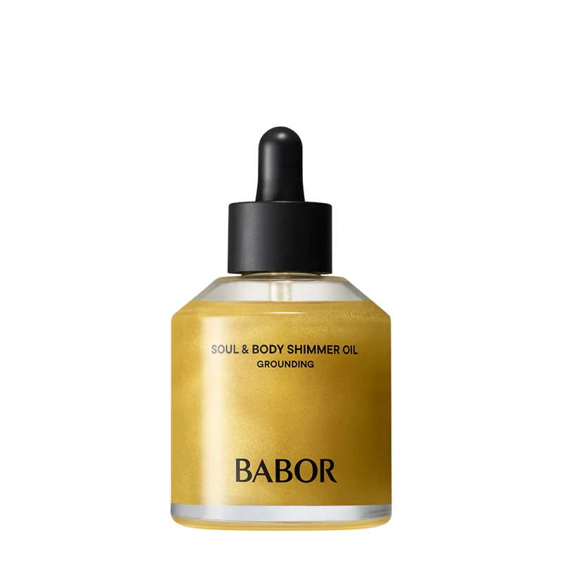 Babor Spa Soul & Body Shimmer Oil Grounding 100ml - huile corporelle nourrissante et illuminatrice