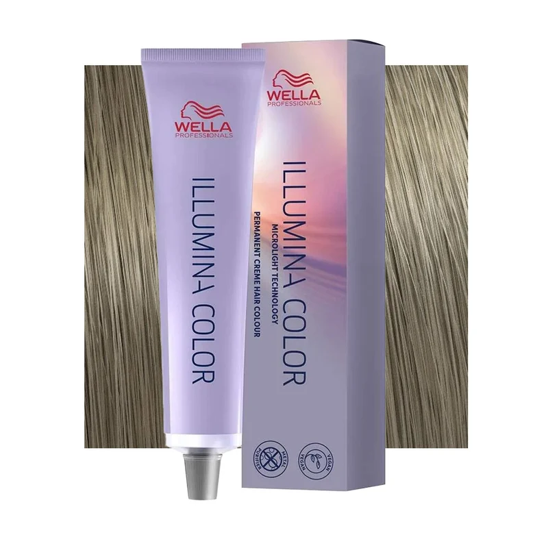 8/93 Blond Clair Fumé Doré Wella Illumina Color 60ml