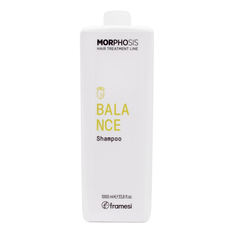 Framesi Morphosis Balance Shampoo 1000ml - shampooing rééquilibrant cuir chevelu gras
