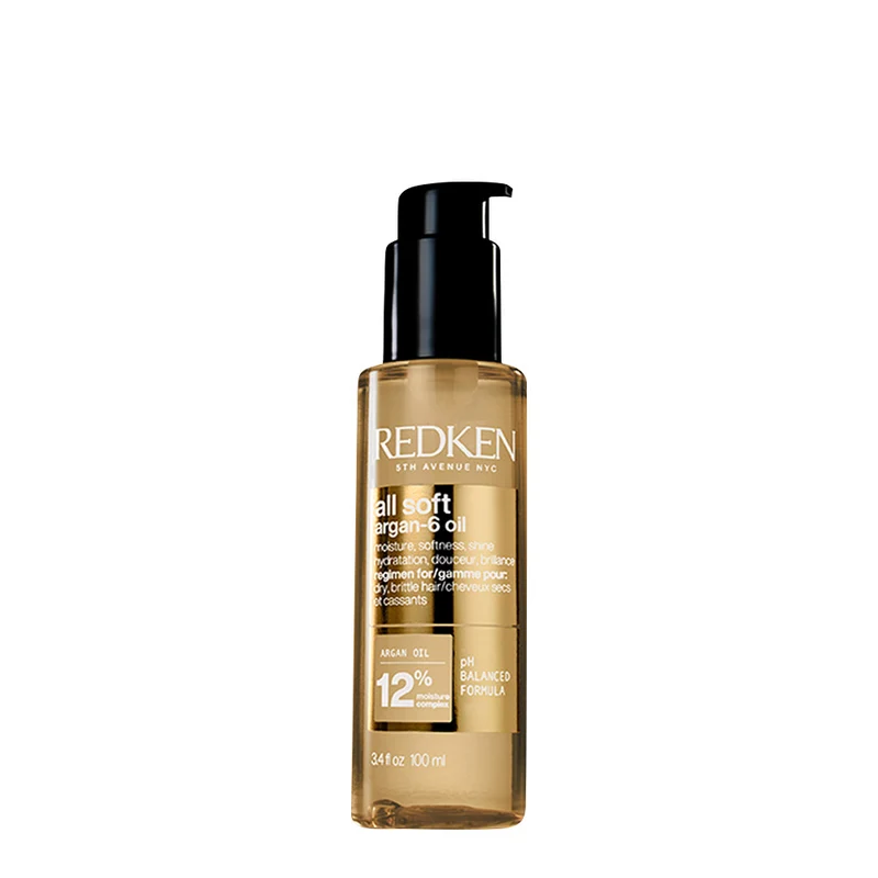 Redken All Soft Argan Oil 100ml - huile d'argan cheveux secs