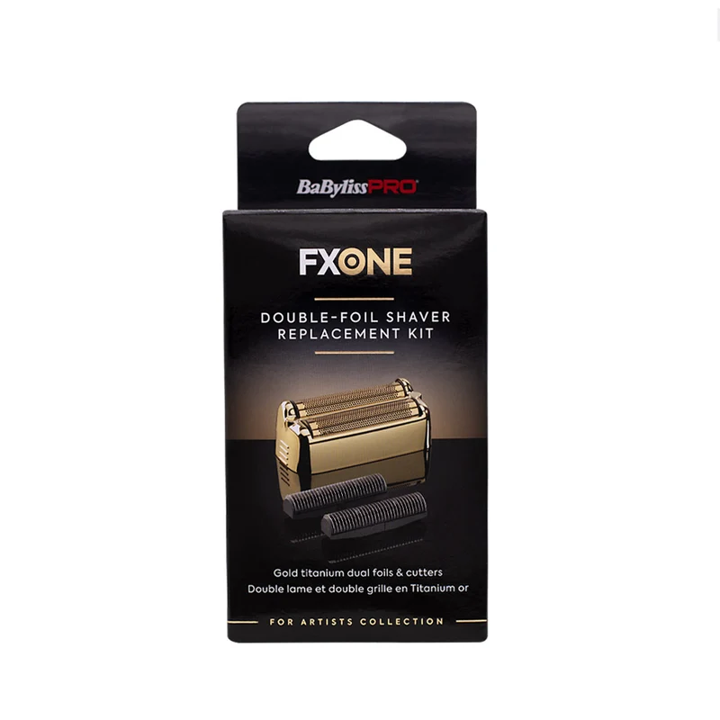 Kit de Remplacement Double Lame Babyliss Pro 4Artist Gold pour Rasoir Fxone
