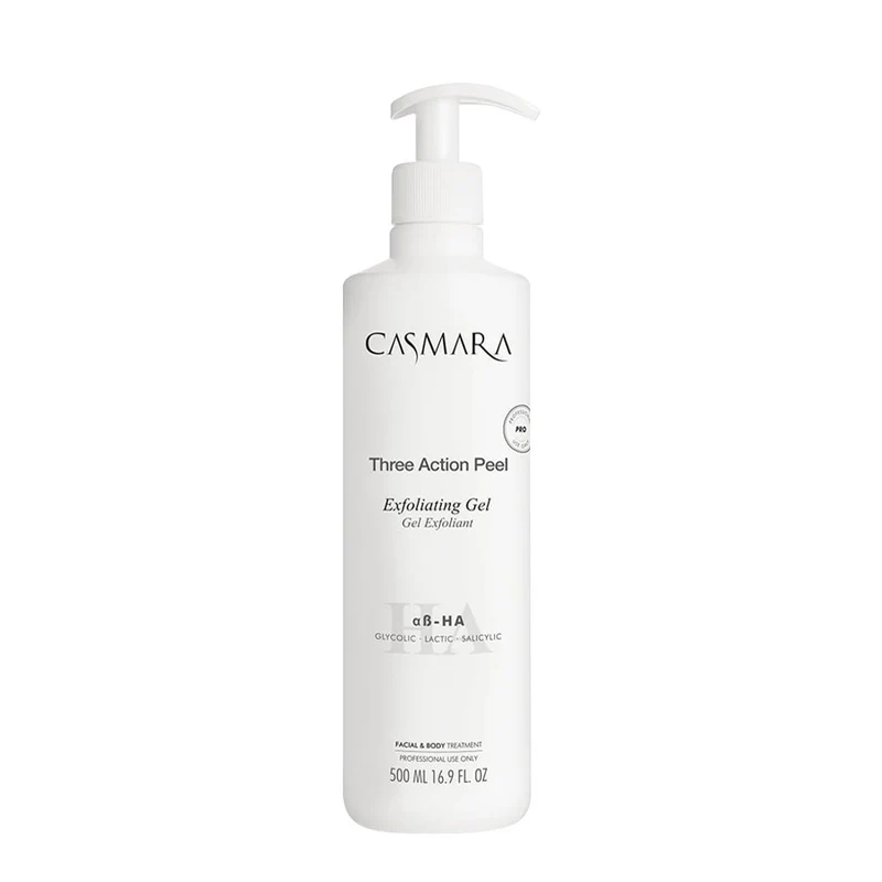 Casmara Three Action Peel 500ml - gel exfoliant visage