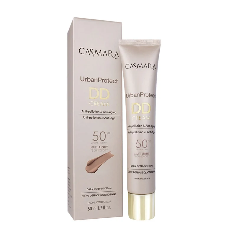 Casmara Urban Protect DD Cream Spf50 Dark 50ml - crème teintée visage spf 50