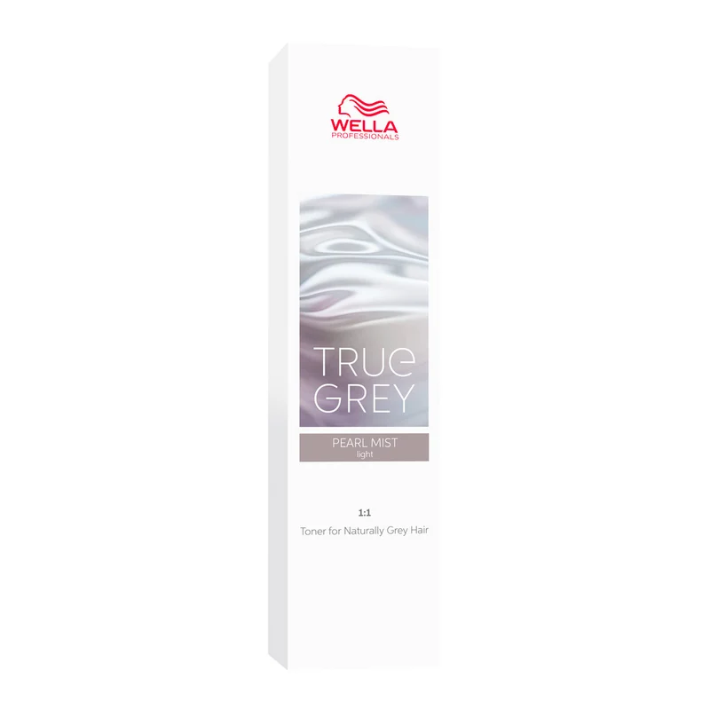Wella True Grey Pearl Mist Light 60ml - tonifiant pour cheveux gris cendrés