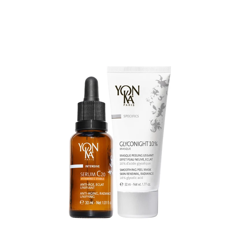 Yonka Intensive Serum C20 30ml Glyconight 10% 50ml