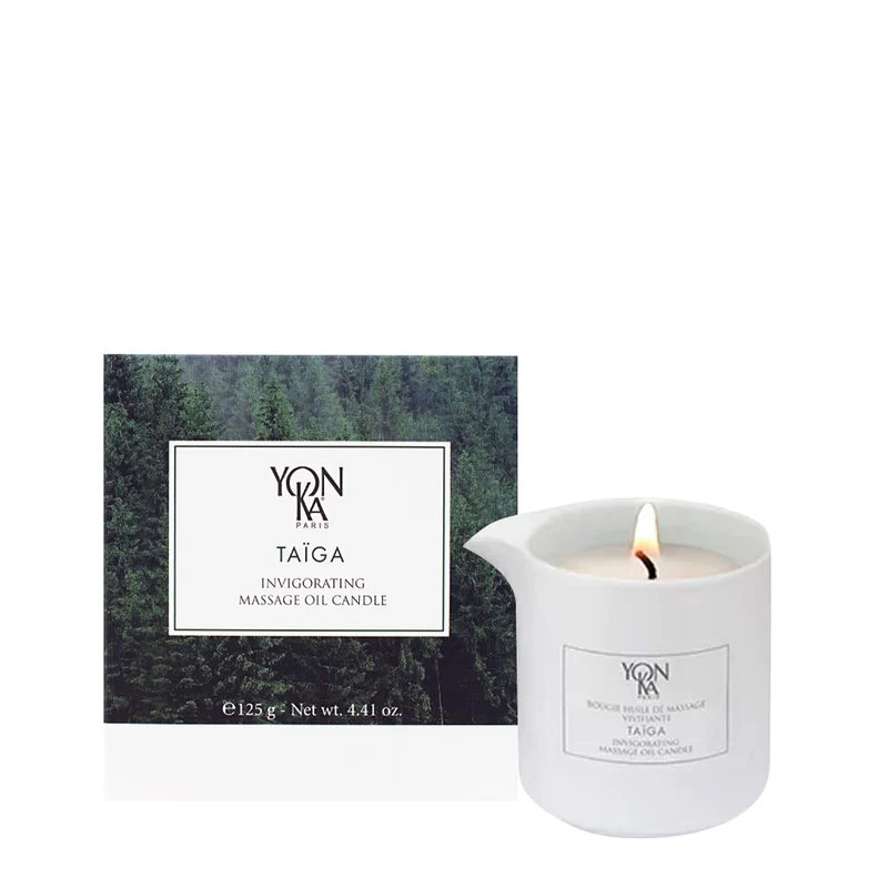 Yonka Body Specifics Bougie Massage Taiga 125gr - bougie à l'huile de massage tonifiante
