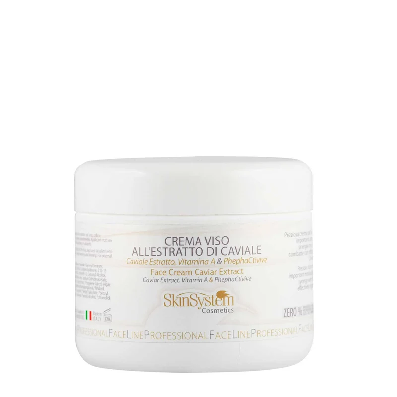 SkinSystem Face Cream Caviar Extract 250ml - crème visage à l'extrait de caviar